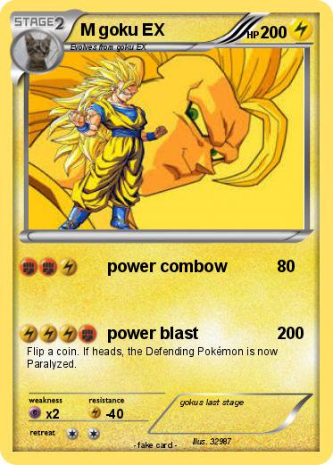Pokemon M goku EX