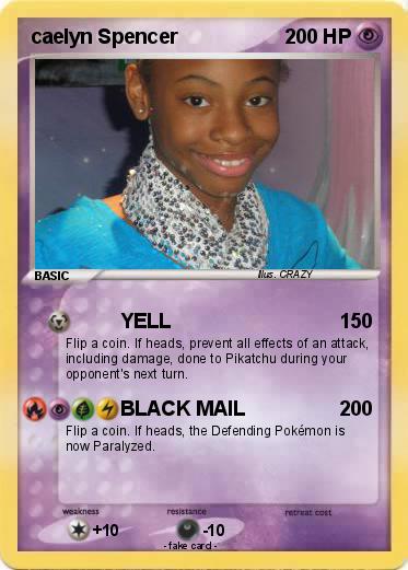 Pokemon caelyn Spencer