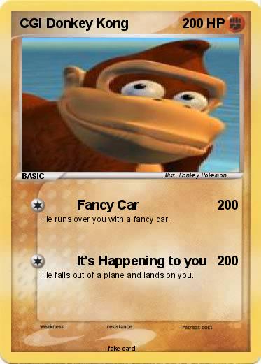 Pokemon CGI Donkey Kong