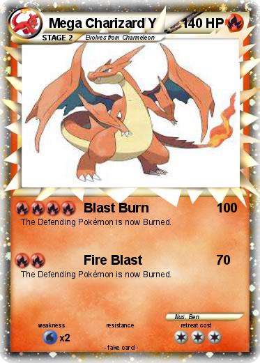 Pokemon Mega Charizard Y