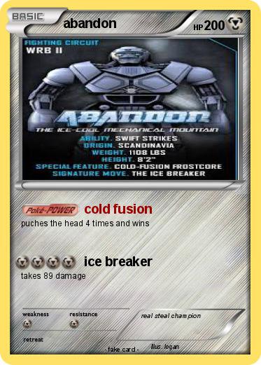 Pokemon abandon