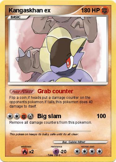 Pokemon Kangaskhan ex