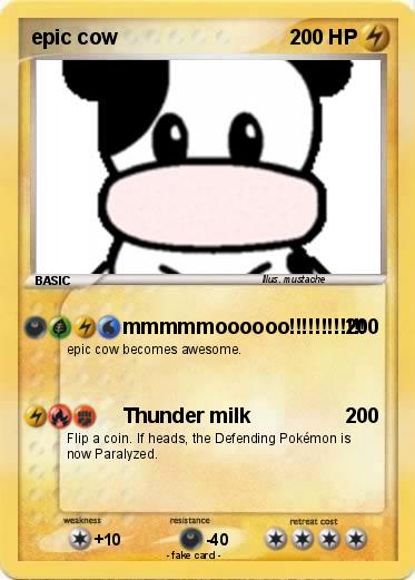 Pokemon epic cow