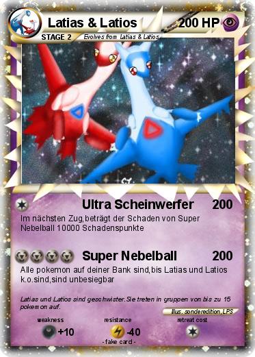 Pokemon Latias & Latios
