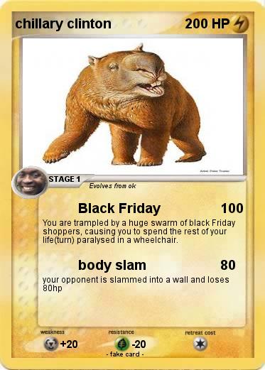 Pokemon chillary clinton