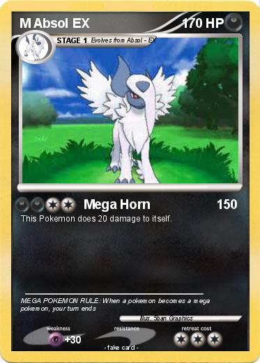Pokemon M Absol EX