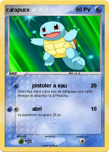 Pokemon carapuce
