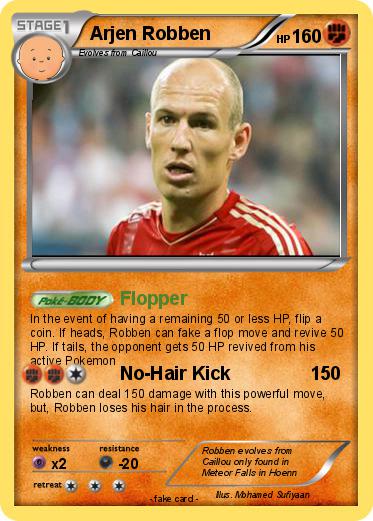 Pokemon Arjen Robben