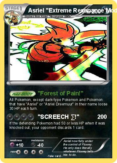 Pokemon Asriel "Extreme Resonance Mode"