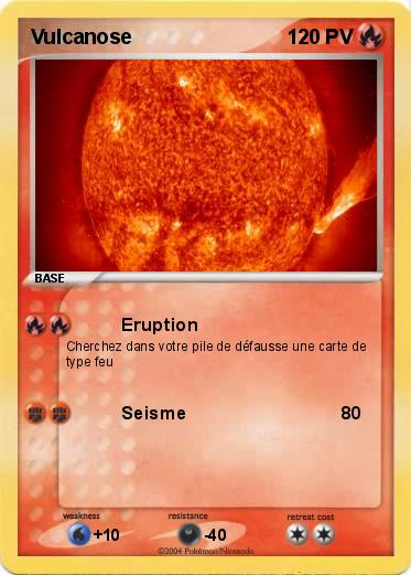 Pokemon Vulcanose