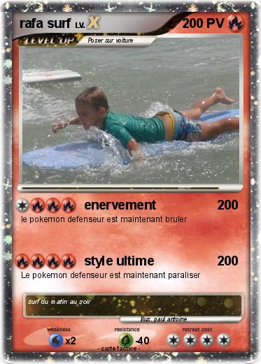 Pokemon rafa surf
