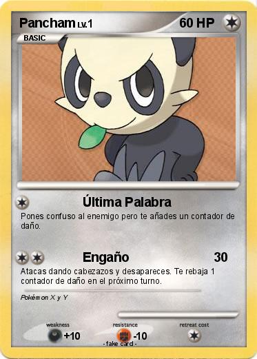 Pokemon Pancham