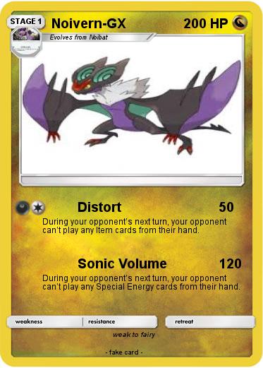 Pokemon Noivern-GX