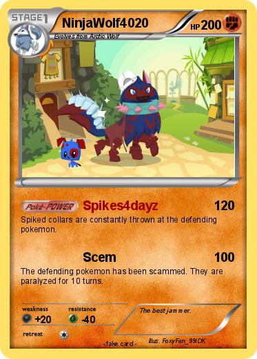 Pokemon NinjaWolf4020