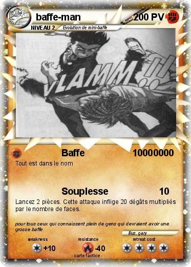 Pokemon baffe-man