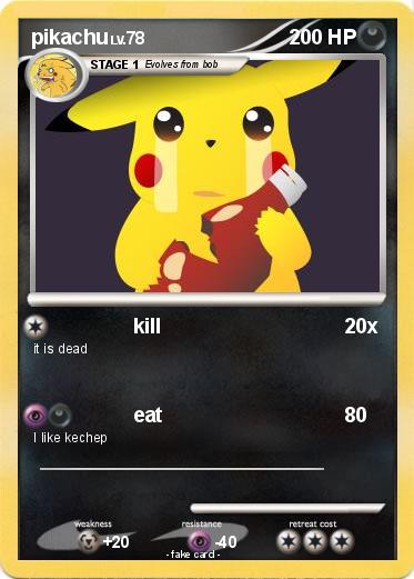 Pokemon pikachu