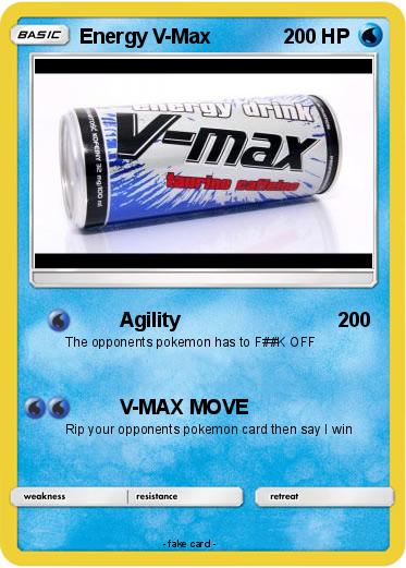 Pokemon Energy V-Max