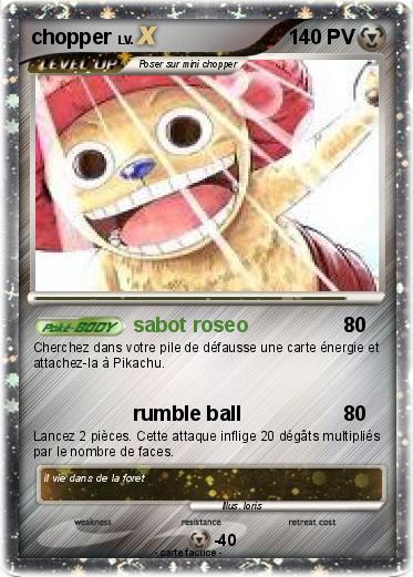 Pokemon chopper