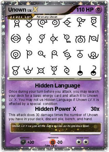 Pokemon Unown
