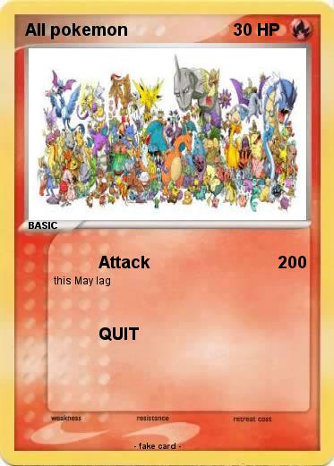 Pokemon All pokemon