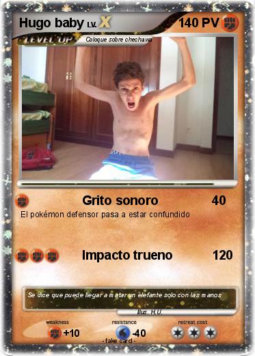 Pokemon Hugo baby