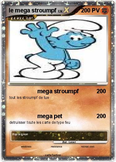 Pokemon le mega stroumpf