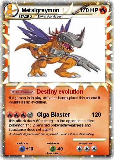 Pokemon Metalgreymon