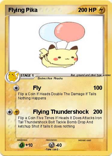 Pokemon Flying Pika