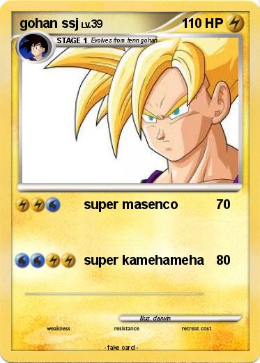 Pokemon gohan ssj