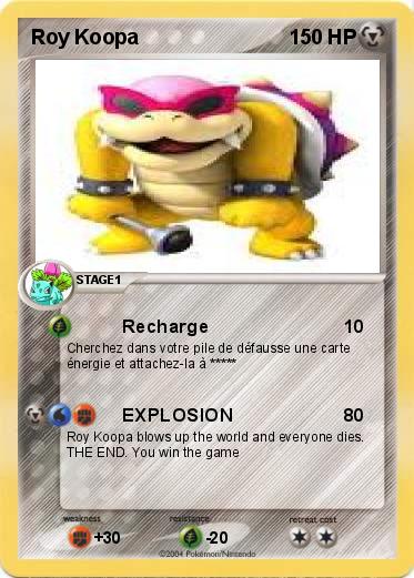 Pokemon Roy Koopa