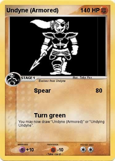 Pokemon Undyne (Armored)