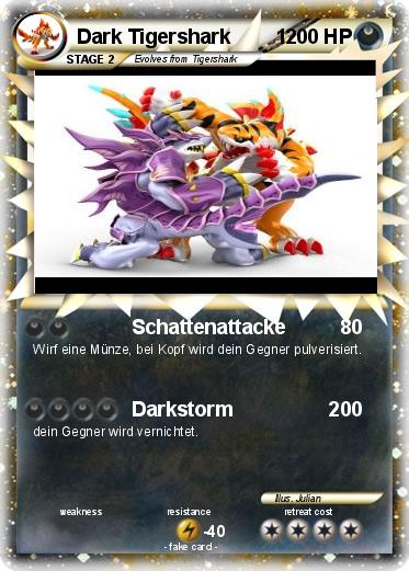 Pokemon Dark Tigershark        1