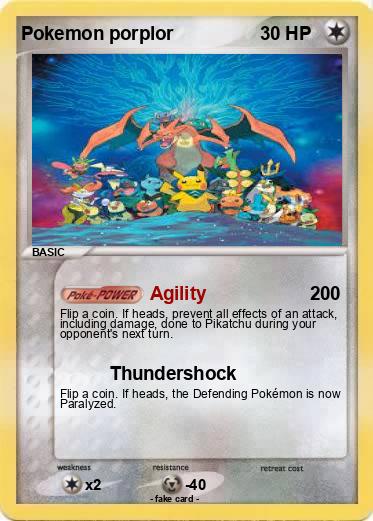 Pokemon Pokemon porplor
