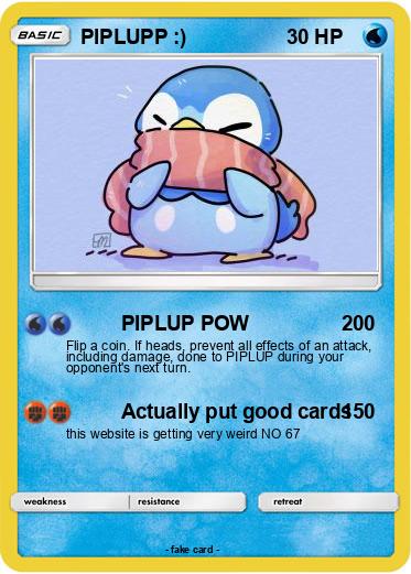 Pokemon PIPLUPP :)