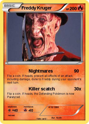 Pokemon Freddy Kruger