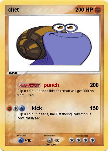Pokemon chet