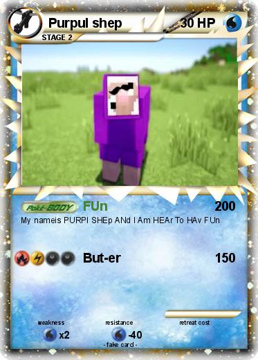 Pokemon Purpul shep