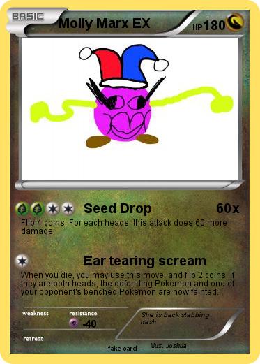Pokemon Molly Marx EX