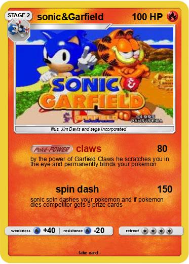 Pokemon sonic&Garfield