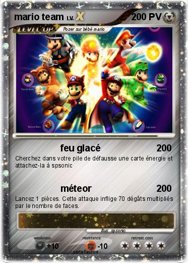 Pokemon mario team
