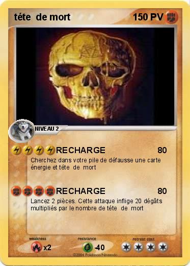 Pokemon téte  de mort