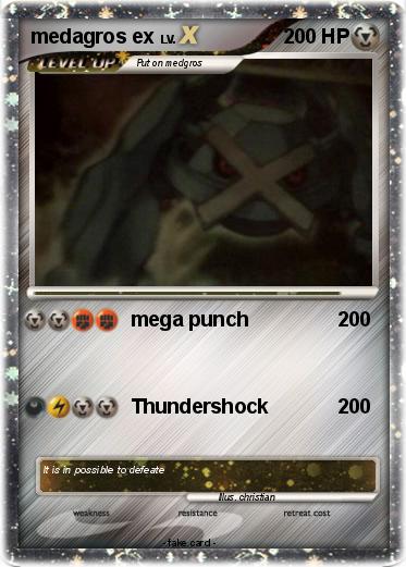 Pokemon medagros ex