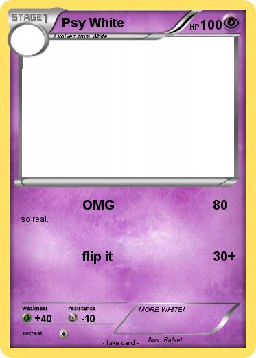Pokemon Psy White