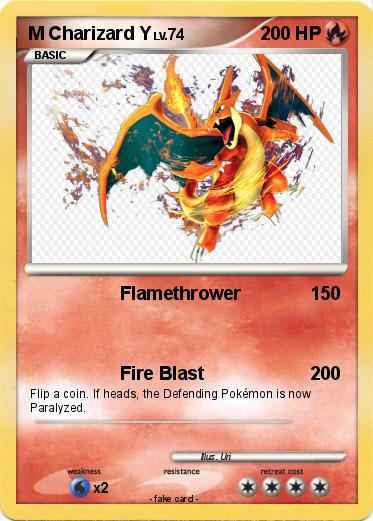 Pokemon M Charizard Y