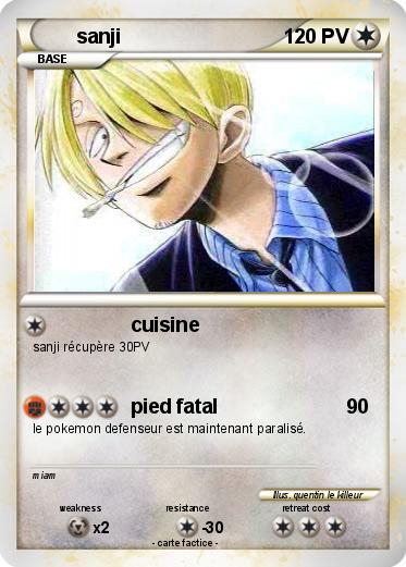 Pokemon sanji