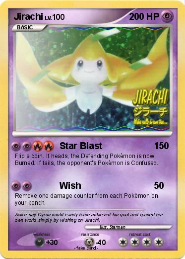 Pokemon Jirachi