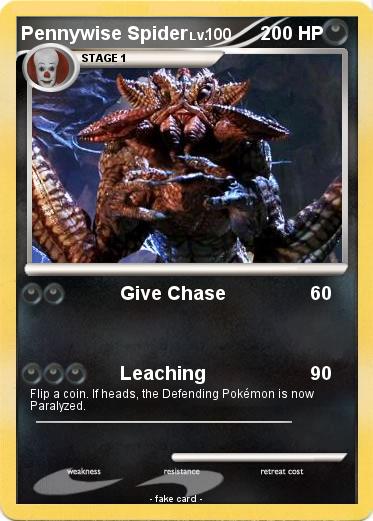 Pokemon Pennywise Spider
