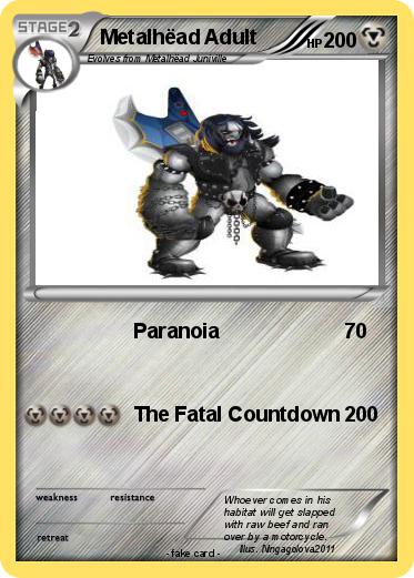 Pokemon Metalhëad Adult