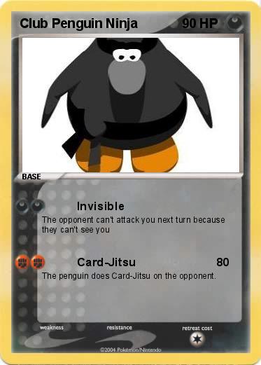 Pokemon Club Penguin Ninja