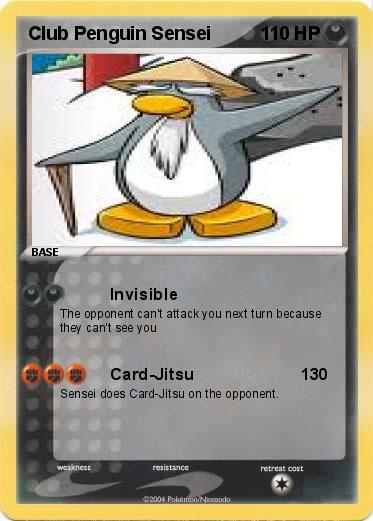 Pokemon Club Penguin Sensei